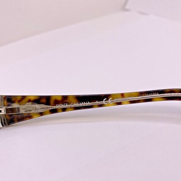 Dolce & Gabbana Eyeglasses Frame DG 1179 556 49 [] 16 130 MM Tortoise - Picture 9 of 9